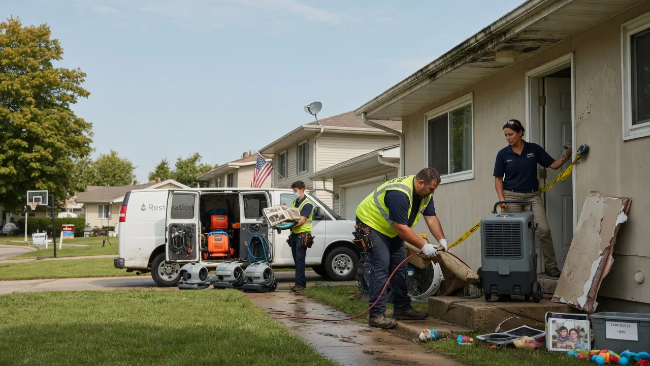 Water Damage Restoration in Taylor, ND near me